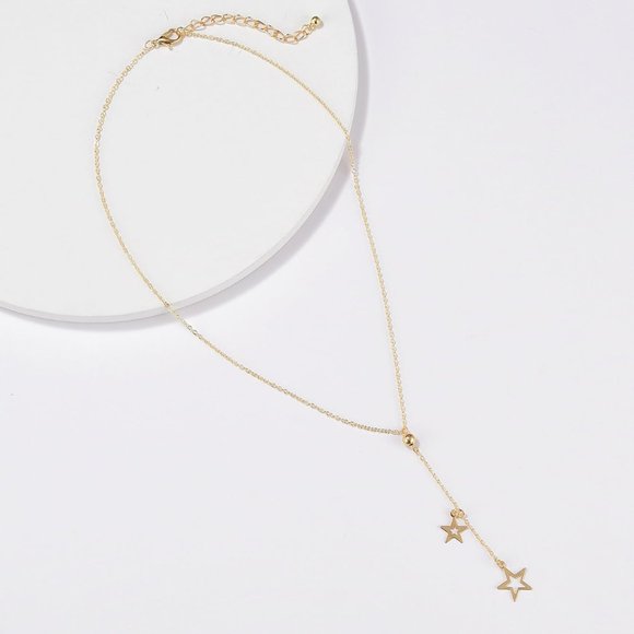 NEW Star Lariat Necklace Jewelry Pendant Romantic - Picture 4 of 6